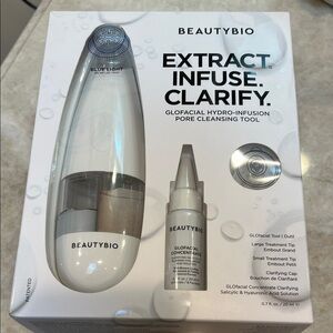 BeautyBio Glofacial Hydro-Infusion Pore Cleansing Tool - White